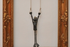 Schwung nach Oben - 18cm (mit Rahmen 34 x 40)